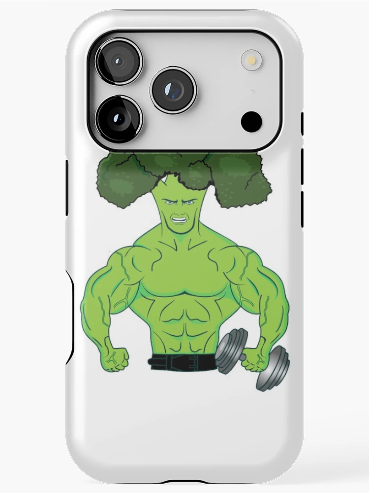 Thumbnail 1 of 4, iPhone Case, Muscle broccoli designed and sold by RPHDesigns.