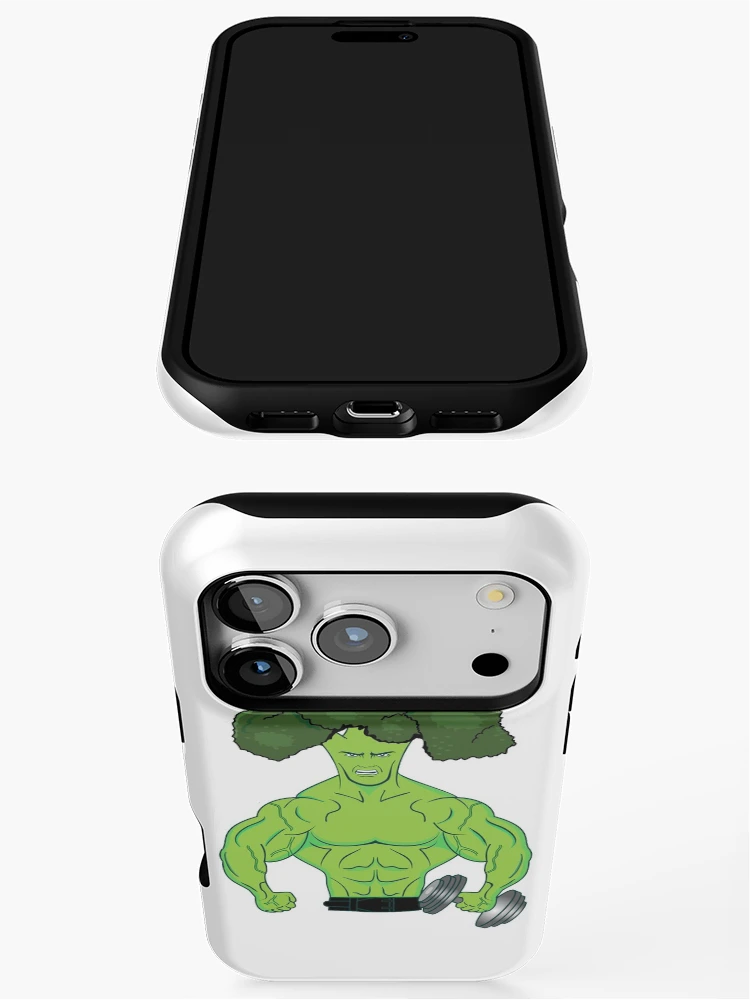 Thumbnail 3 of 4, iPhone Case, Muscle broccoli designed and sold by RPHDesigns.