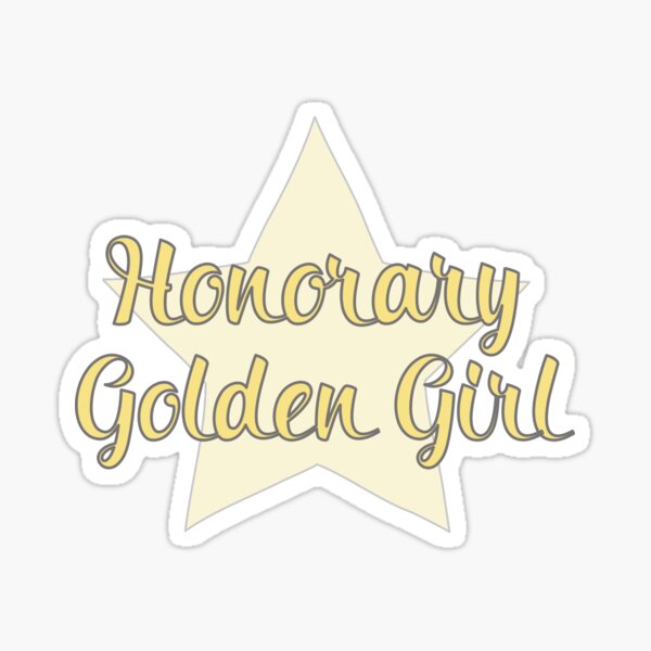 Item preview, Golden Girls Fan Gift - Honorary Golden Girl designed and sold by nerdydesigns.