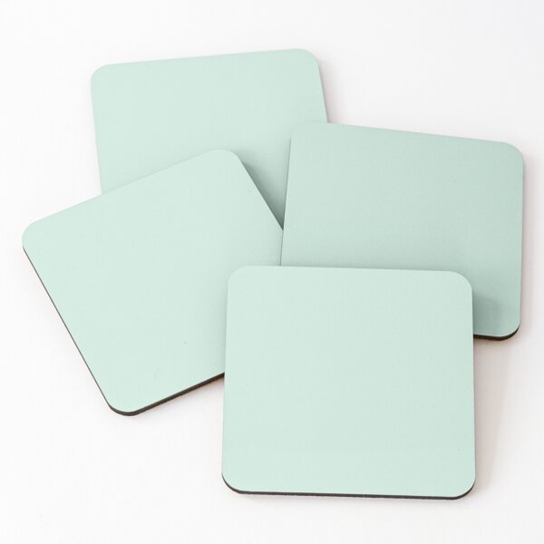 Item preview, Light Duck Egg Blue-Green Solid designed and sold by kierkegaard.