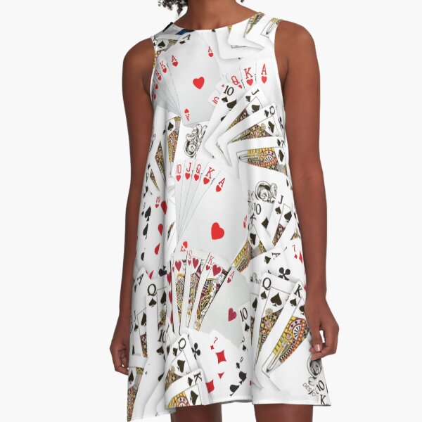 Playing cards A-Line Dress