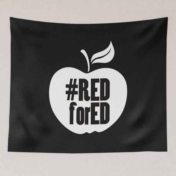 Item preview, Red For Ed Ontario Cuts Hurt Kids designed and sold by sommersjoan.