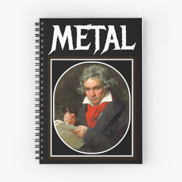 Item preview, Beethoven - Metal White designed and sold by videogamegenius.