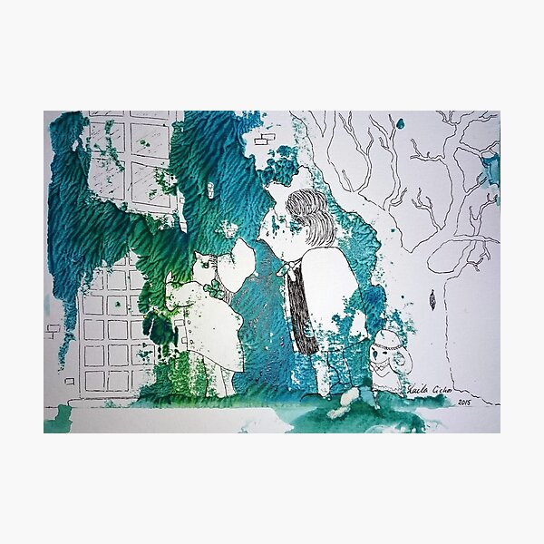 Lost home of childhood by Laila Cichos Photographic Print