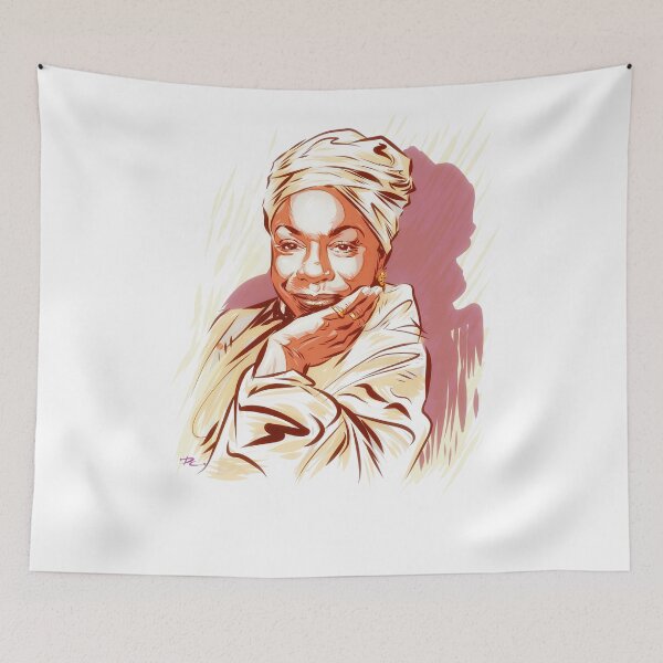 Item preview, Nina Simone - An illustration by Paul Cemmick designed and sold by TIGERDAVER.