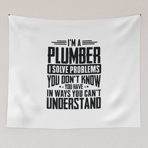 Item preview, Plumber Shirt I Solve Problems You Have Funny Gift Tee designed and sold by Orange Pieces.