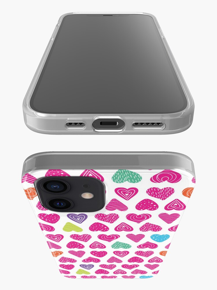 Alternate view of Heart full of hope pattern iPhone Case & Cover