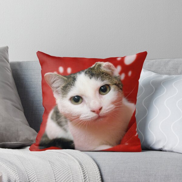 Item preview, One Eared Rescue Cat designed and sold by 6degreesofh.
