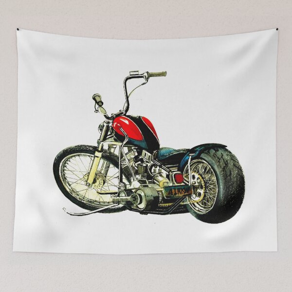 Item preview, Chopper motorcycle drawing designed and sold by JohnLowerson.