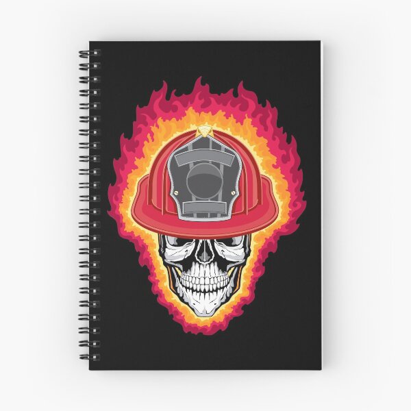 Item preview, Burning skull designed and sold by OJOEF89.