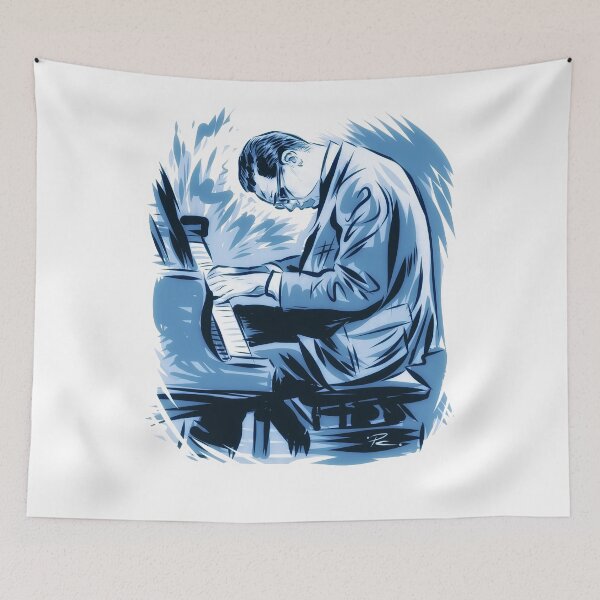 Item preview, Bill Evans - An illustration by Paul Cemmick designed and sold by TIGERDAVER.