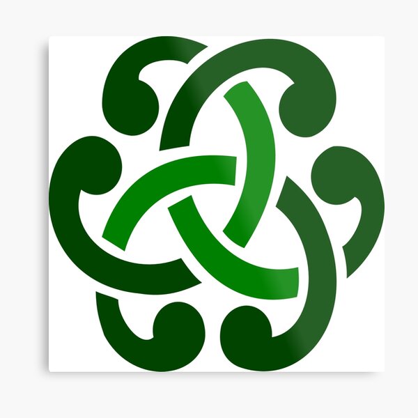 #Celtic #family #symbol  #CelticSymbol  Metal Print