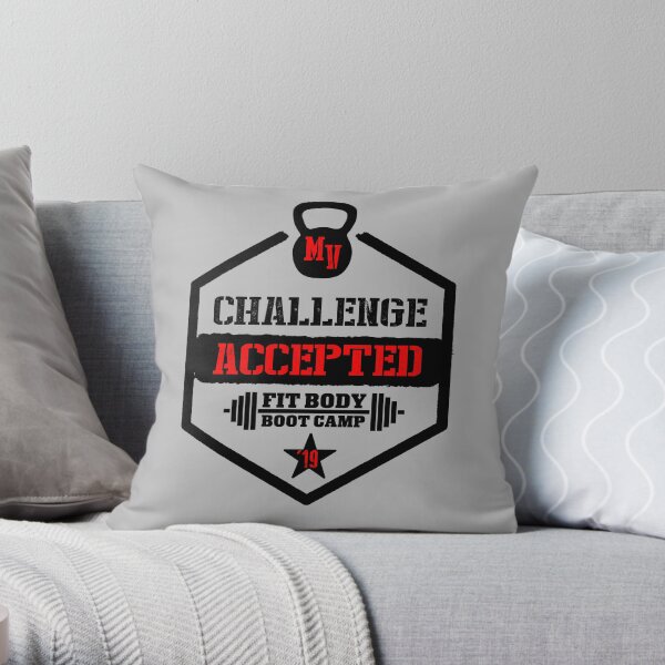 Mission Viejo - Challenge Accepted Throw Pillow