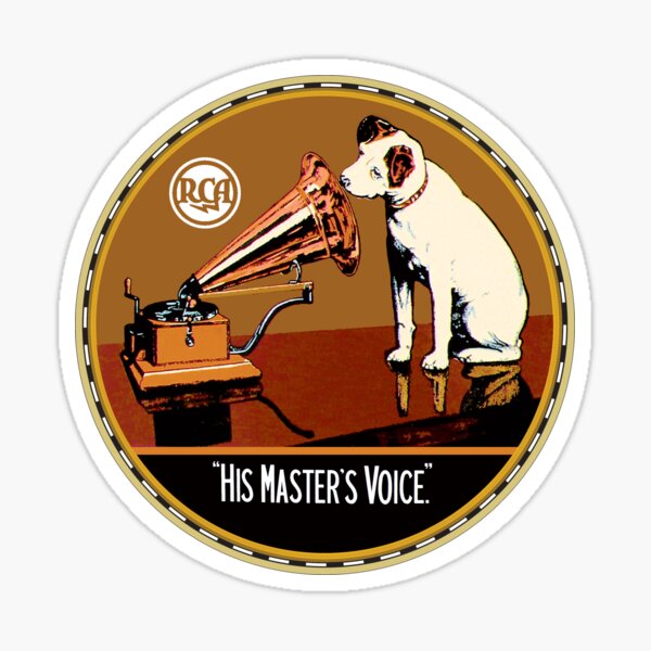 His Masters Voice Stickers Redbubble