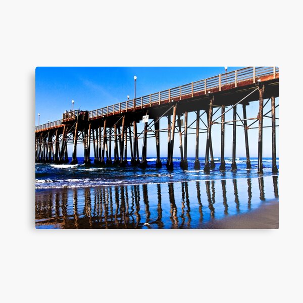 Oceanside California Pier Metal Print