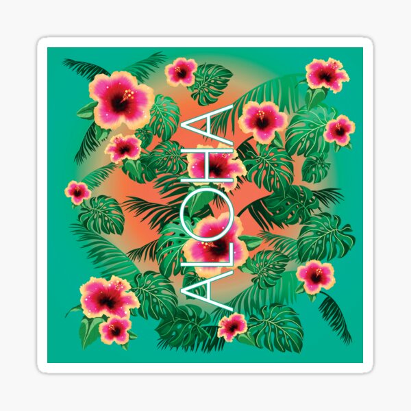 Aloha! Sticker