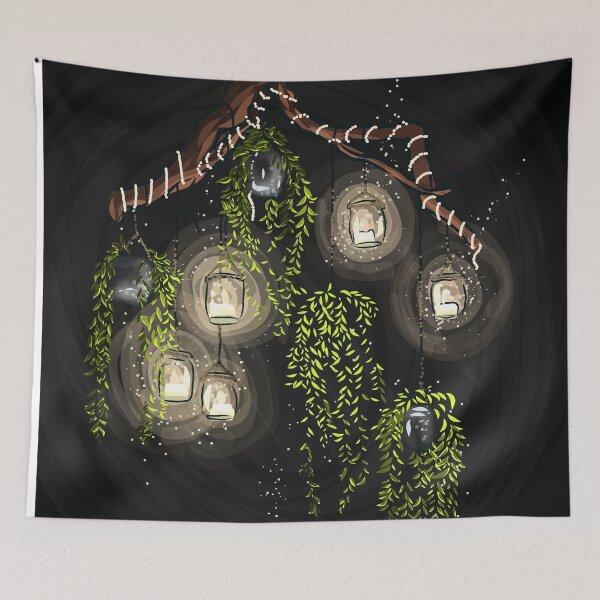 Item preview, Lanterns & Vines designed and sold by Becky Duckmanton.