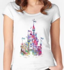 Princess Castle Women's Fitted Scoop T-Shirt