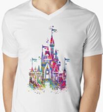 Princess Castle Men's V-Neck T-Shirt