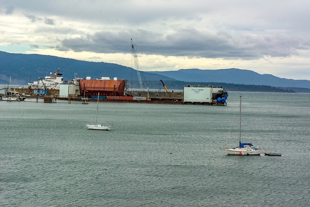 "The Alaska Ferry Terminal, Bellingham, Washington" by Bryan Spellman
