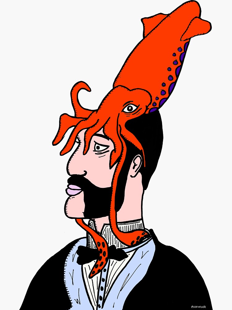 Stiff Upper Lip (STICKER) by stevexoh