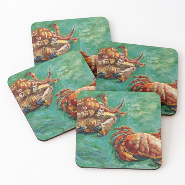 Item preview, Vincent Van Gogh - Two Crabs designed and sold by DejaVuStudio.