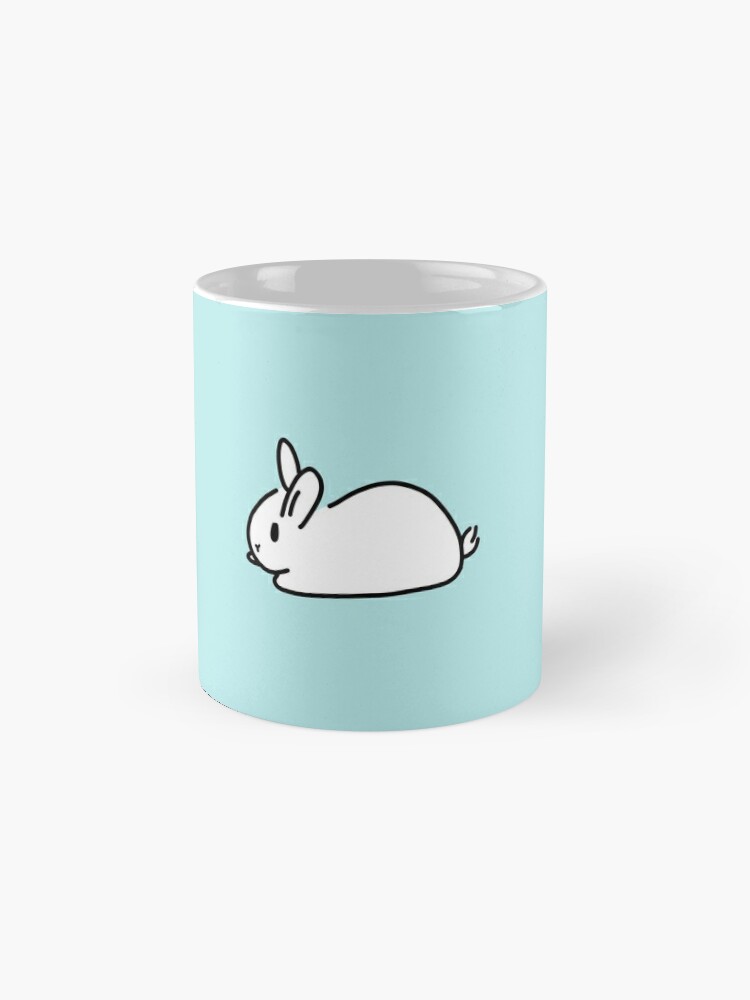 White Speckled Bunny Mug