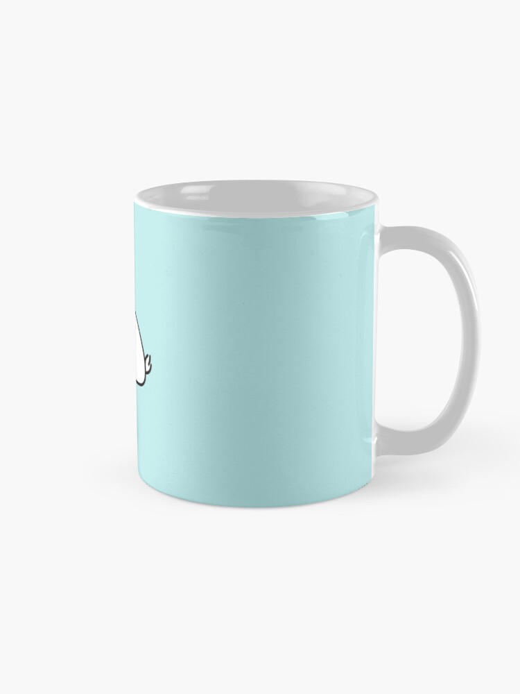 White Speckled Bunny Mug