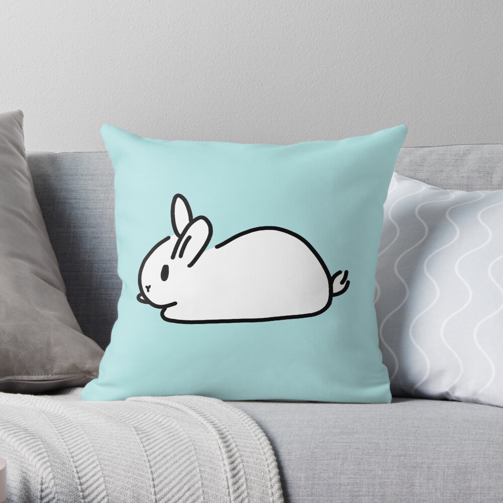 Minimalist White Bunny Rabbit