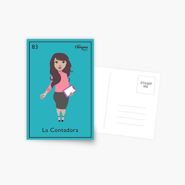 La Contadora Postcard