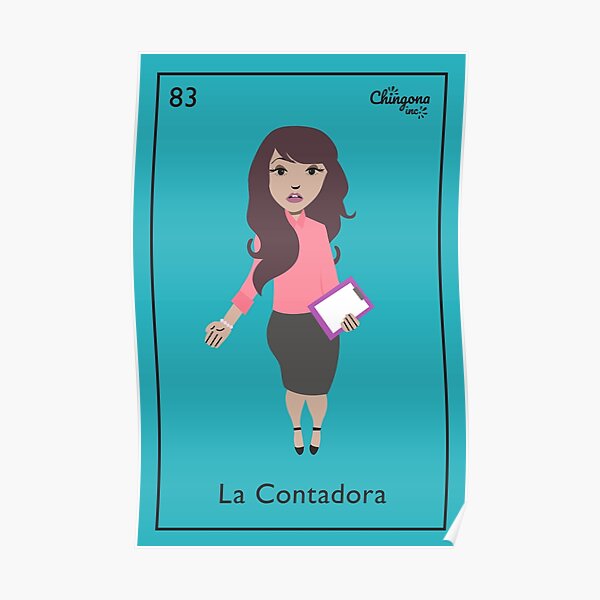 La Contadora Poster