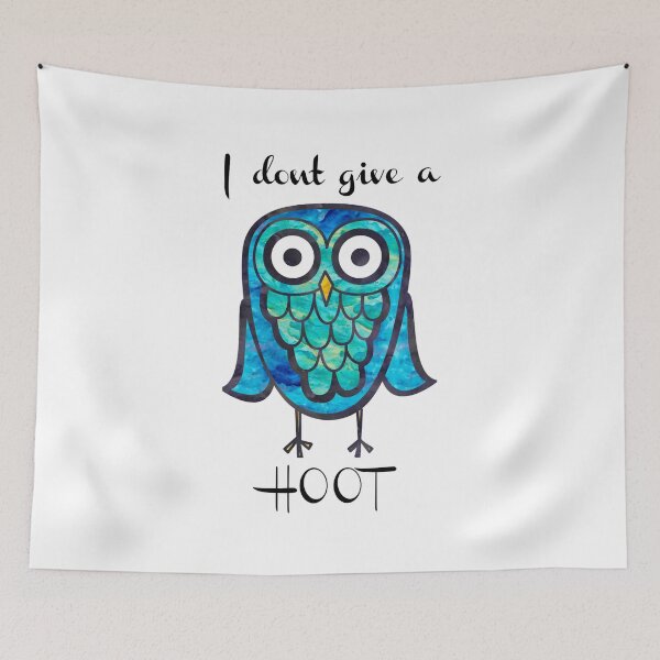 Item preview, I Don't Give A Hoot - Owl  designed and sold by mezzilicious.
