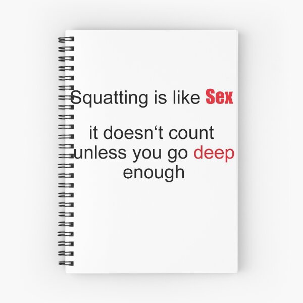 Item preview, Squatting is like sex designed and sold by mi-xo.