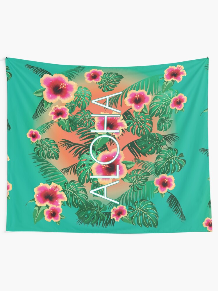 Alternate view of Aloha! Tapestry