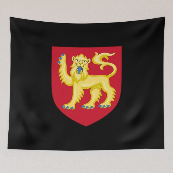 Item preview, Aquitaine Coat of Arms Medieval Heraldry designed and sold by signsandsymbols.
