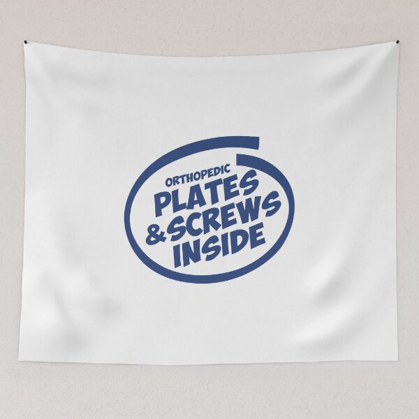 Item preview, Orthopedic Plates and Screws Inside Funny Logo designed and sold by SunnyStreet.