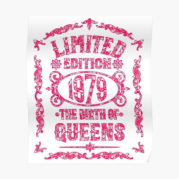 40th Birthday Queen Posters Redbubble