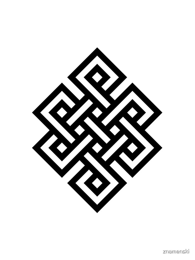 #Endless #Knot #Eternity #Buddhism Overhand Knot by znamenski