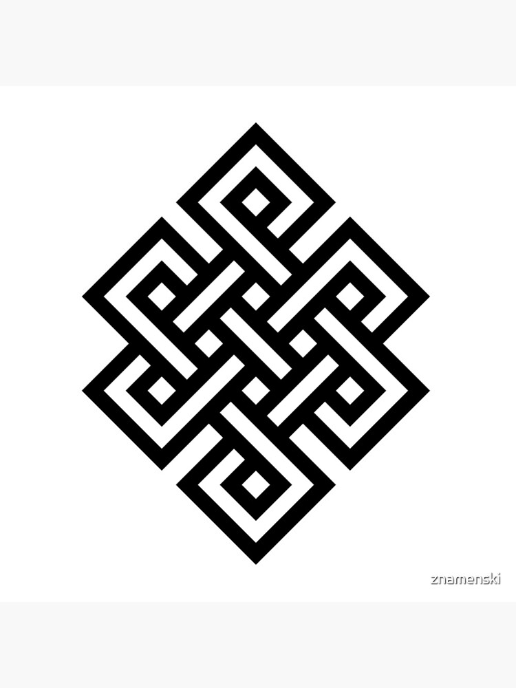 #Endless #Knot #Eternity #Buddhism Overhand Knot by znamenski