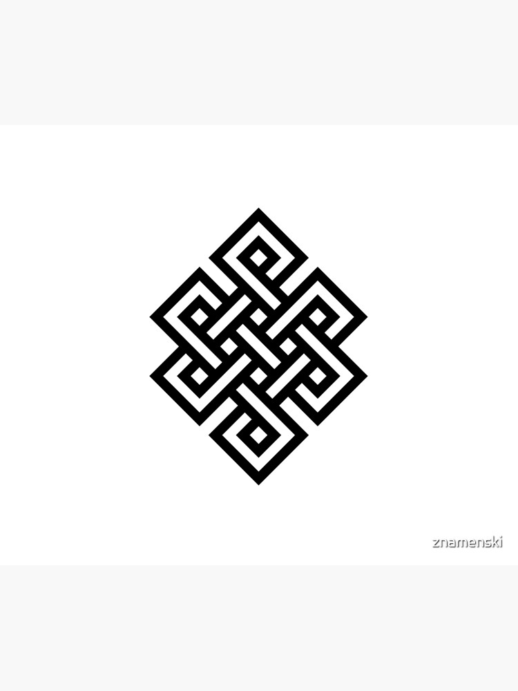 #Endless #Knot #Eternity #Buddhism Overhand Knot by znamenski