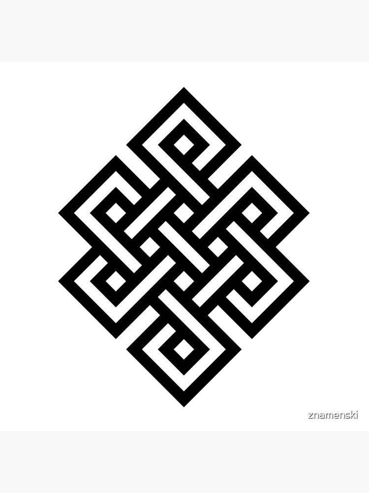 #Endless #Knot #Eternity #Buddhism Overhand Knot by znamenski