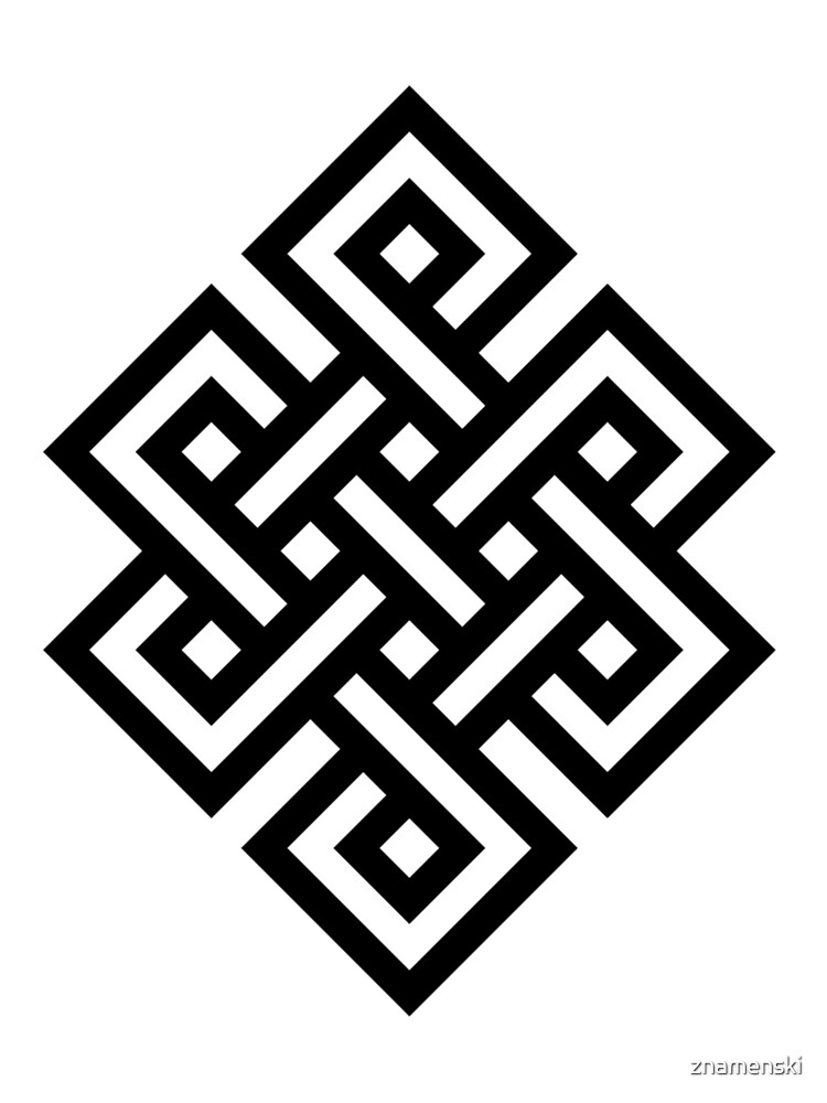 #Endless #Knot #Eternity #Buddhism Overhand Knot by znamenski