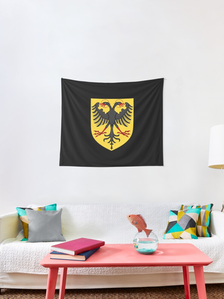 Heiliges Romisches Reich Wappen Mittelalterliche Heraldik Wandbehang Von Signsandsymbols Redbubble