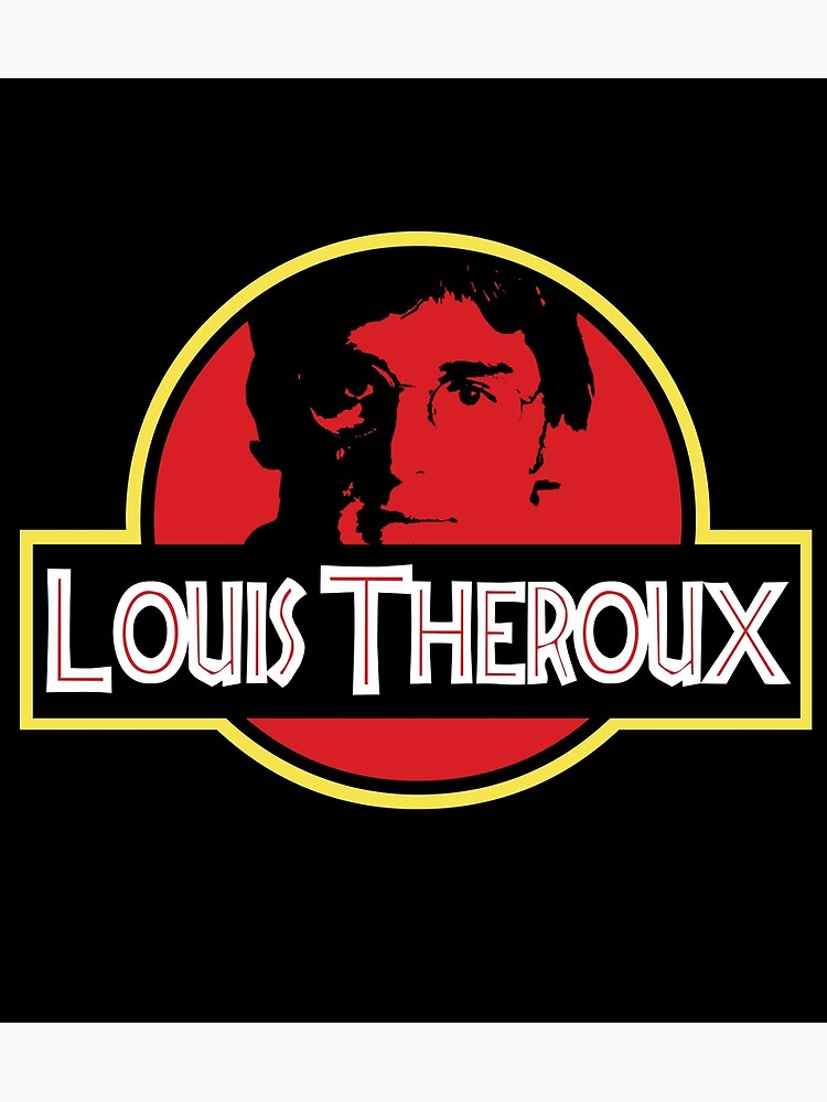 Louis Theroux Jurassic Park Logo Photographic Print By