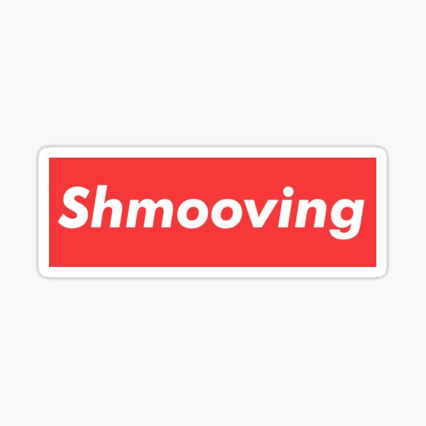 Shmooving Sticker
