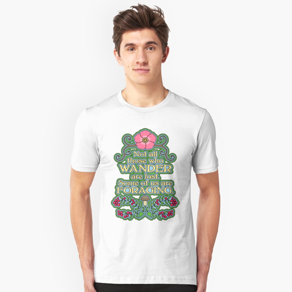 Some of us are foraging Slim Fit T-Shirt