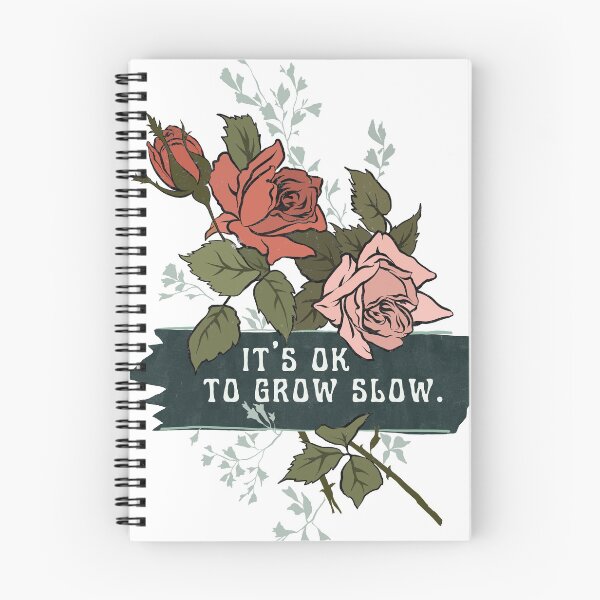 Item preview, It's Ok To Grow Slow designed and sold by fabfeminist.
