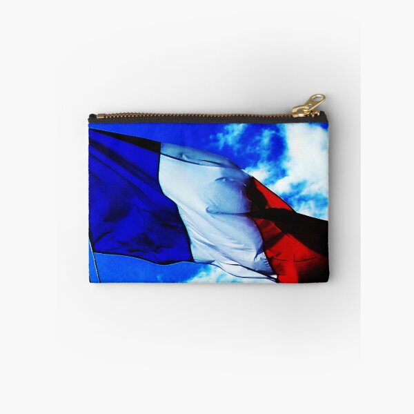 Item preview, Bandera francesa soplando en el viento designed and sold by from Carbonizzo.