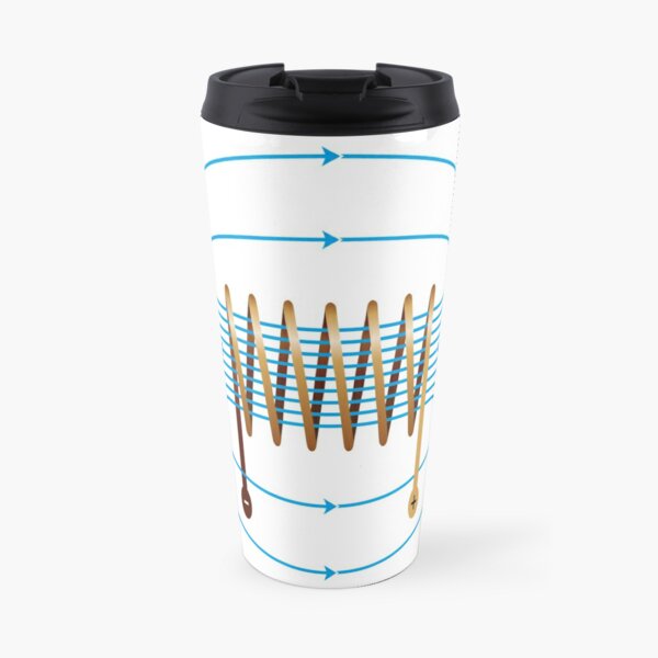 #Electromagnetic #Coil #ElectromagneticField #Physics  Travel Mug