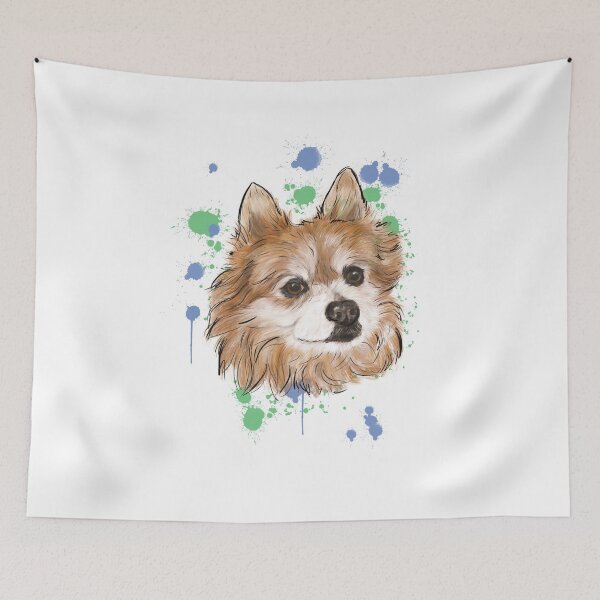 Item preview, Chloe the Pomeranian designed and sold by ArtisticBulldog.